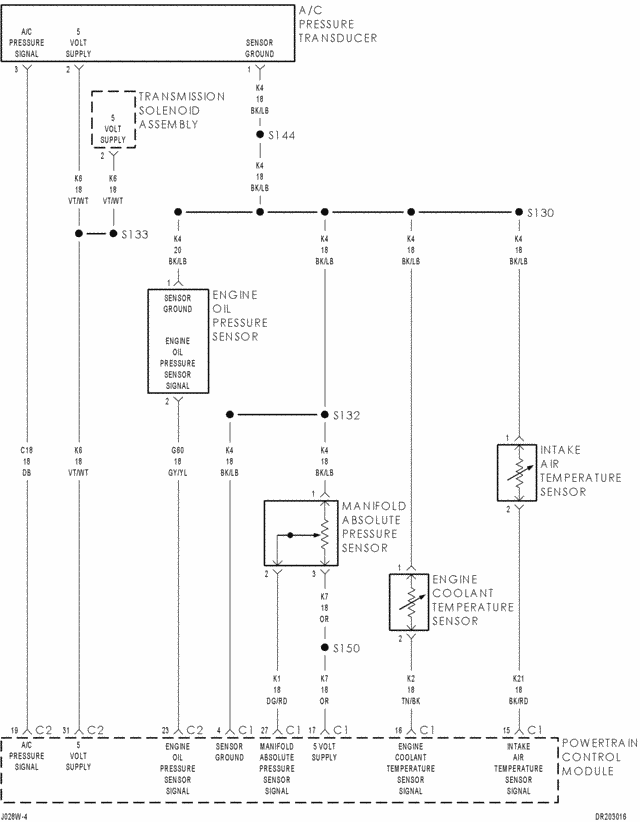 Dodge Ram 2002 wiring diagrams